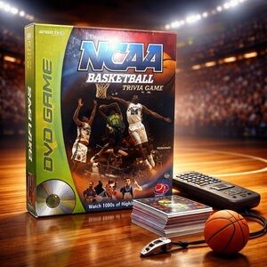NCAA Basketball Trivia DVD Game